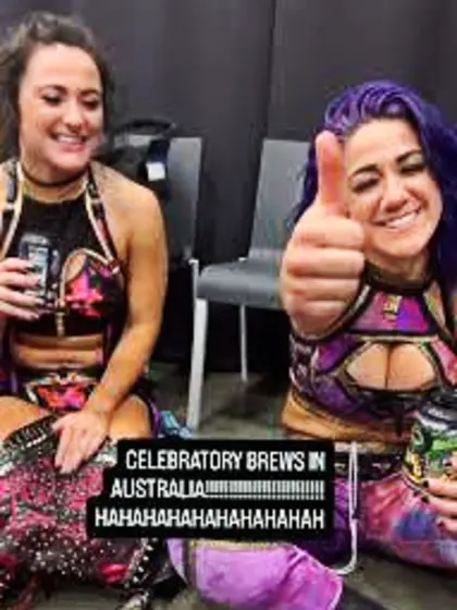 Lyra Valkyria and Bayley
