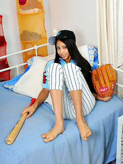 Alexis Love takes her black panties off and teases us with her f