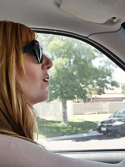 Brunette cutie pounded hard by ginger chick