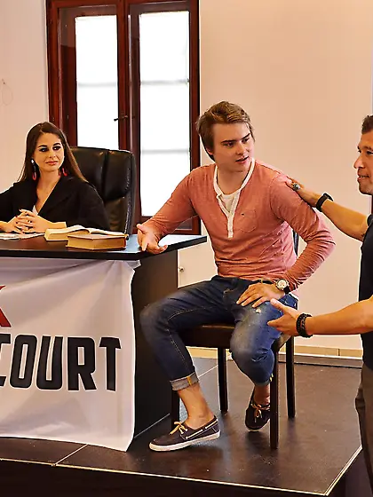 Andreina De Luxe,  Cathy Heaven,  Erik Everhard,  Ian Scott,  and Ka