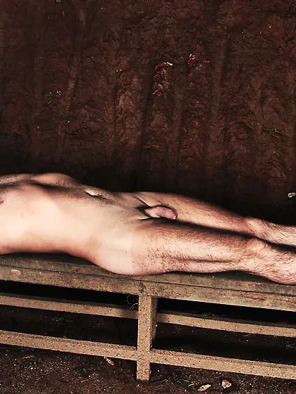 TS Marcia torturing a guy with pins