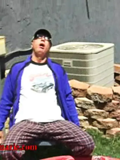 Green bikini fat-ass blonde