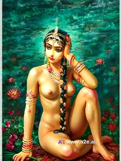 Radha randi waiting for her muslim master naked