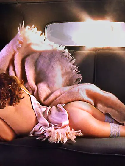 Elegant brunette lingerie surely