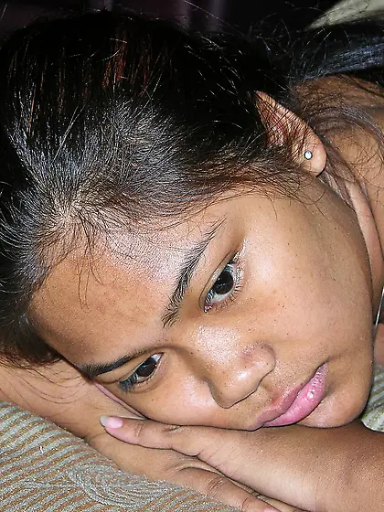 Nervous Asian Teen Models Nude