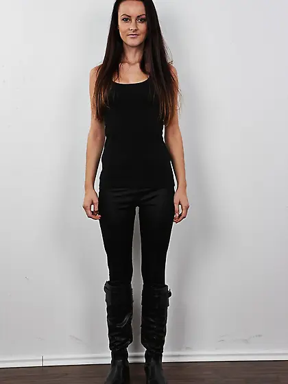 Brunette strong features improve