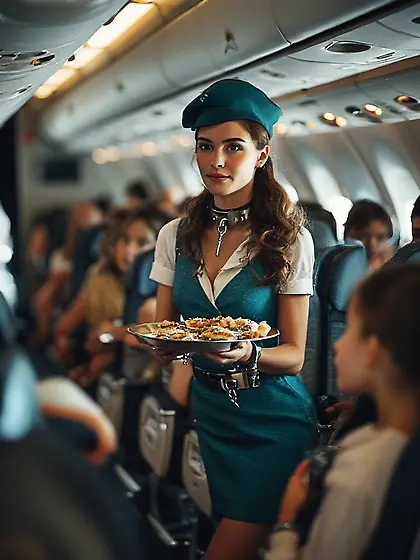 Not Virgin Airlines! Slave Flight Attendants