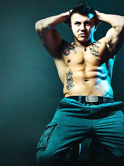 Gay hugepecs69 live orgasm