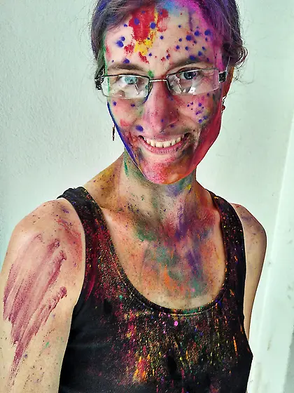 Lucie Koudelkova Czech Glasses Flatchest Student