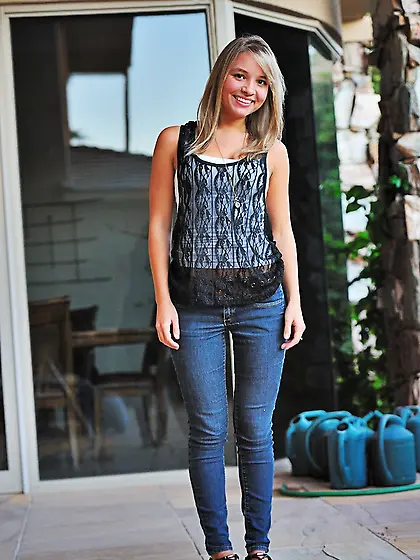 Teen Amie first time