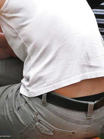 My own candid images voyeur g-string and undies public