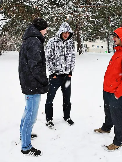 Miroslav, Filip, Iveta, Valerij