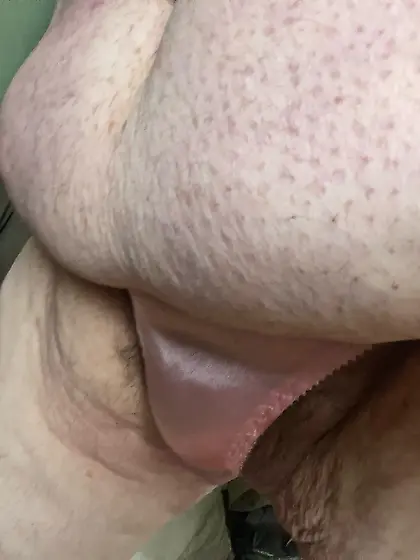 Me in pink thong panties