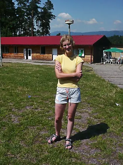 Lucie Koudelkova Czech Glasses Flatchest Student