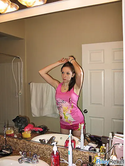 Pretty pink hottie riley