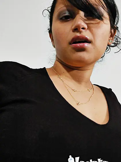 Milf pregnant belly takes