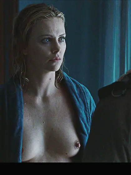 Naked blonde bombshell emerges