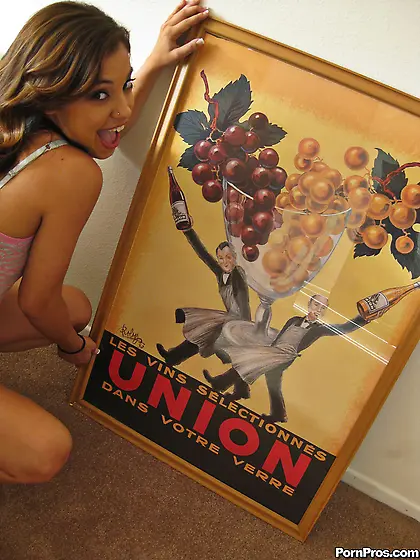 She is a good girl and she can't resist the temptation of f