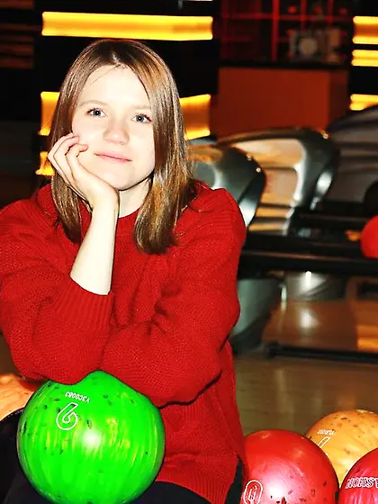 Girl nice tits brown