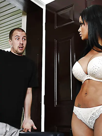 American oiled sexy ass