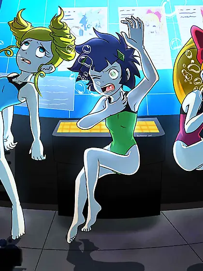 Aquaphilia art that I found elsewhere.