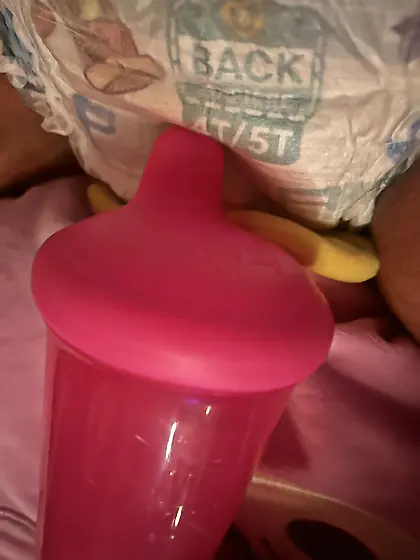 That’s not where I drink my juice daddy