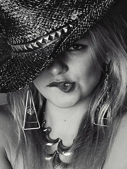 White teen blonde hair