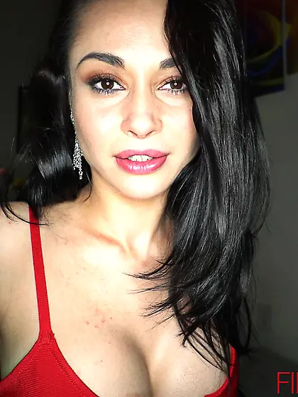 Crystal Rush rides stepson's cock after giving him a blowjob