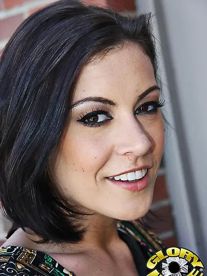 Black dick is sticking out of glory hole for the oral and vagina