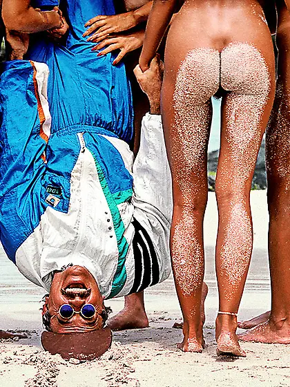 Bunch stunning playboy model