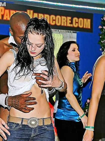 Candid photos from a hardcore party