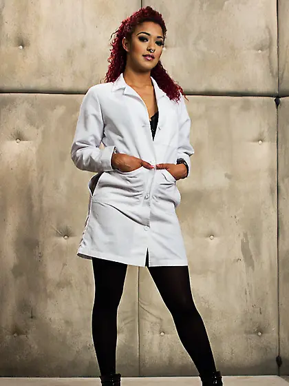 Red-haired girlfriends demonstrate their delicious bodies for th