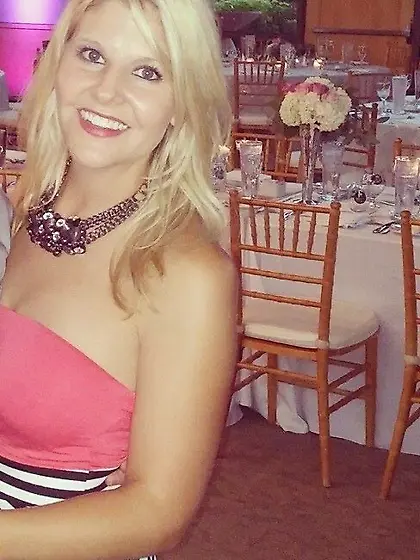 Regan was proud to show off her tits