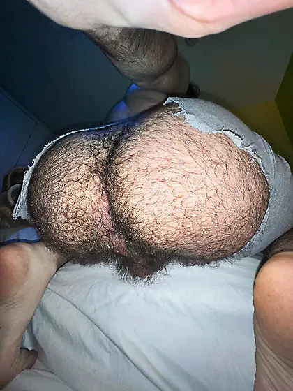 Beautiful hairy ass
