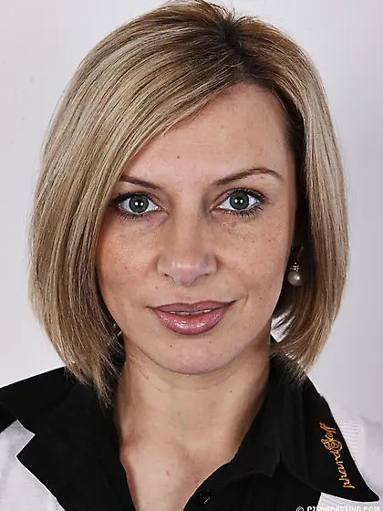 Curvy fair-haired milf big