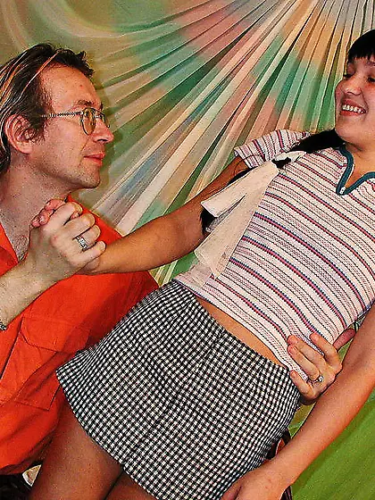 Pissing and watersports blowjob