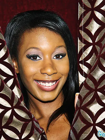 Black girl in latex lingerie Rane Revere is having the nasty int