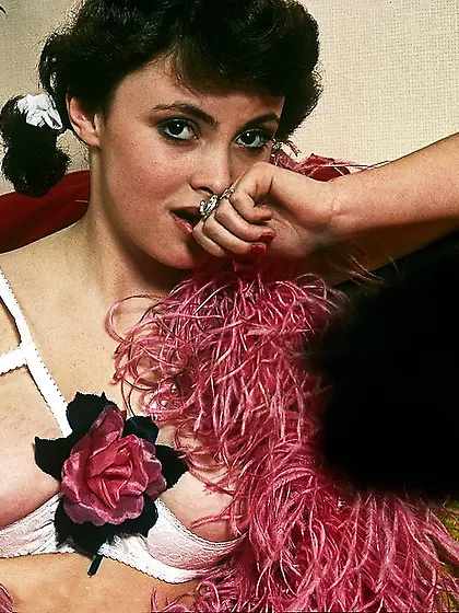 Gorgeous babe white stockings