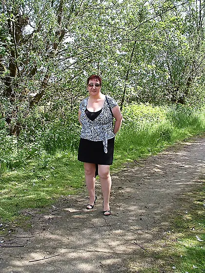Mature Flashing Kinky Carol from United Kingdom