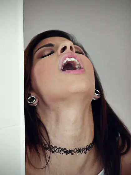 Amazing drilling facial gorgeous