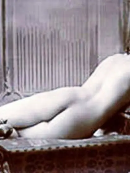 Posing gorgeous vintage tight