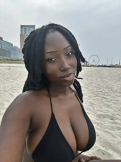 black girl bikini