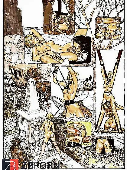 Erotic Comic Art 9 - The Troubles of Janice (trio) c.