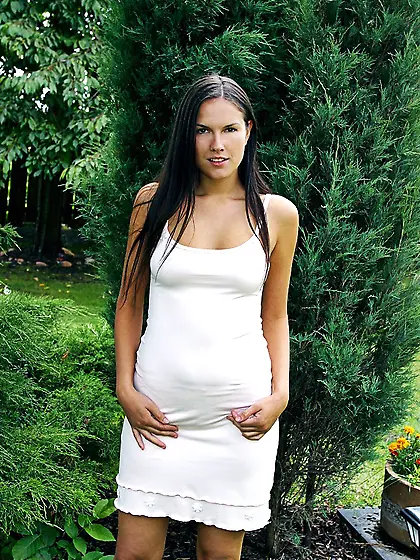 Backyard Strip Tease