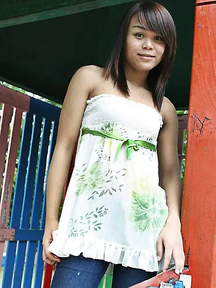 Asian ladyboy cumming