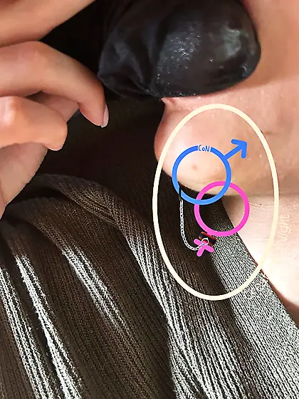 Nylon Cum sucking