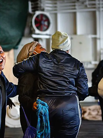 Import of sex slaves across the Mediterranean