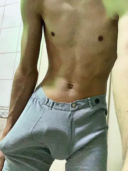 Huge Bulging Penis