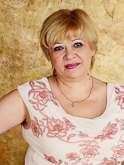 Mature blonde hair beautiful