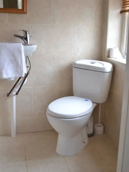 Boleyn the tight teen shows off her body in the restroom